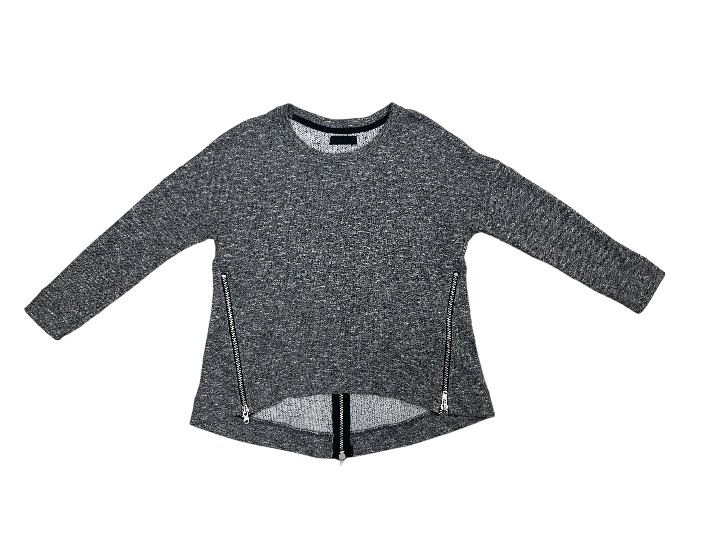 Believe_Grey_Sweater_with_sides_and_back_zipper